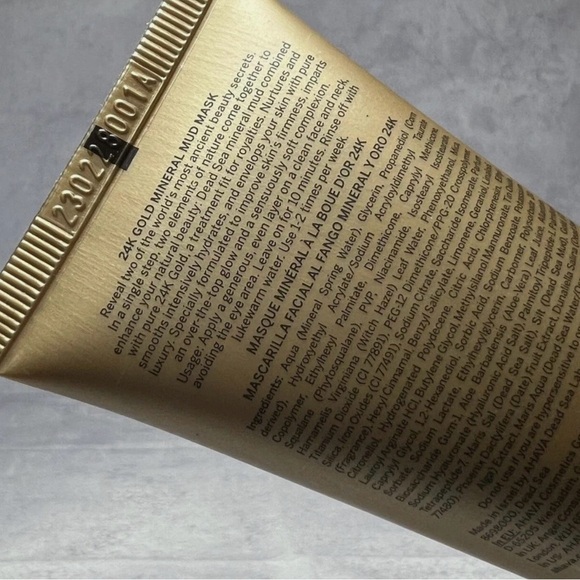 AHAVA 24K Gold Mineral Mud Mask - Picture 8 of 9